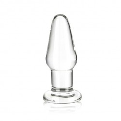 Szklany plug analny - Glas Glass Butt Plug 8,9 cm
