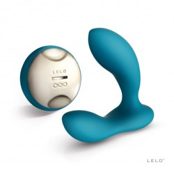 Masażer prostaty - Lelo Hugo Prostate Massager Ocean Blue