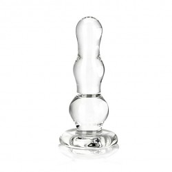 Szklany plug analny - Glas Glass Butt Plug 10,2 cm