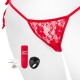 Wibrujące majteczki - The Screaming O Charged Remote Control Panty Vibe Red