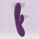 Wibrator ze stymulatorem - FeelzToys Lea Rabbit Vibrator Purple