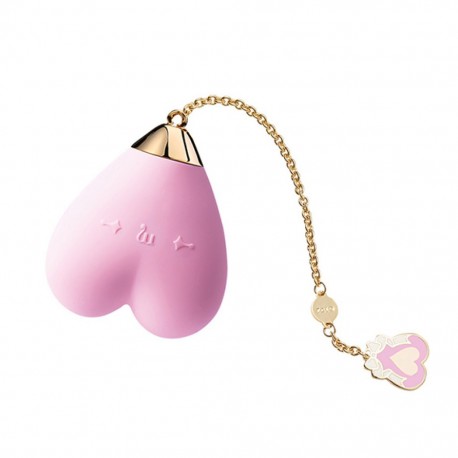 Masażer - Zalo Baby Heart Personal Massager Berry Violet