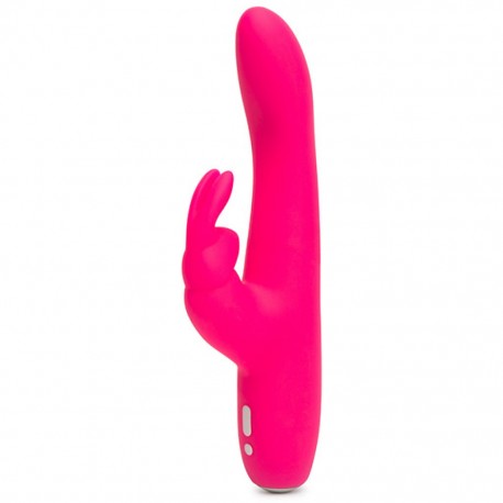 Wibrator - Happy Rabbit Slimline Curve Rabbit Vibrator Pink
