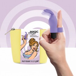 Wibrator na palec - FeelzToys Magic Finger Vibrator Purple