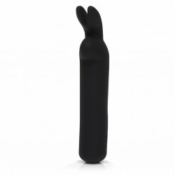 Wibrator - Happy Rabbit Rechargeable Vibrating Bullet Black