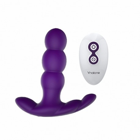 Wibrujący masażer prostaty - Nalone Pearl Prostate Vibrator Purple